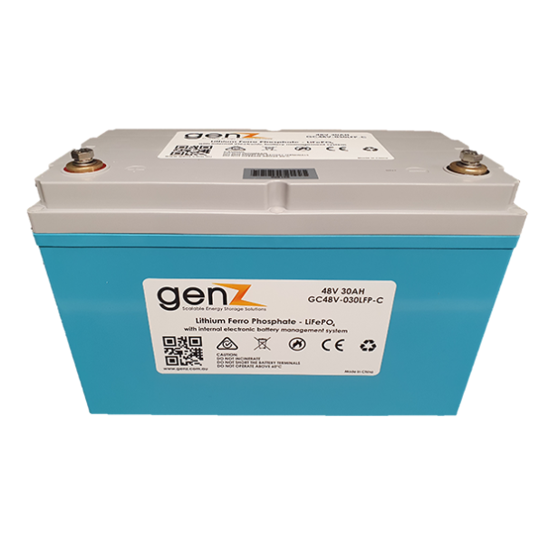genZ LFP 51.2V (48V) 30Ah LiFePO4 Battery