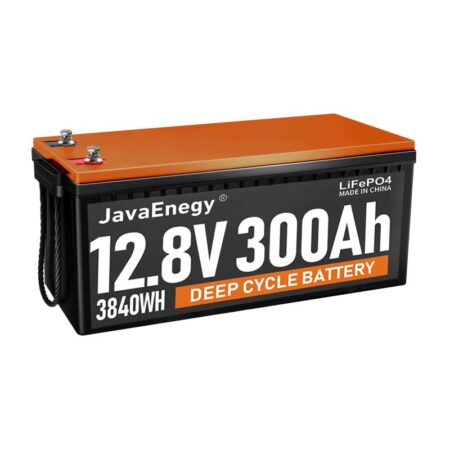 JavaEnergy 12V 300Ah LiFePO4 Battery